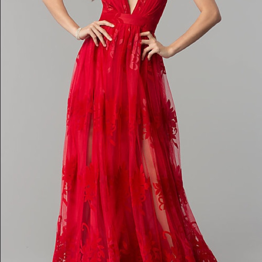 Luxel maroon velvet dress